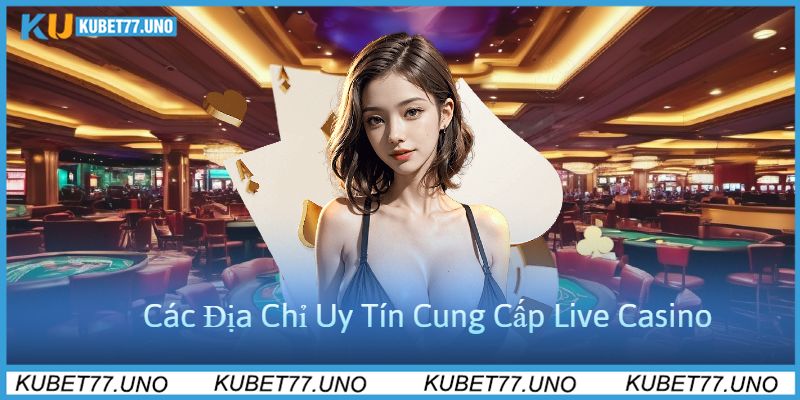 Các Địa Chỉ Uy Tín Cung Cấp Live Casino