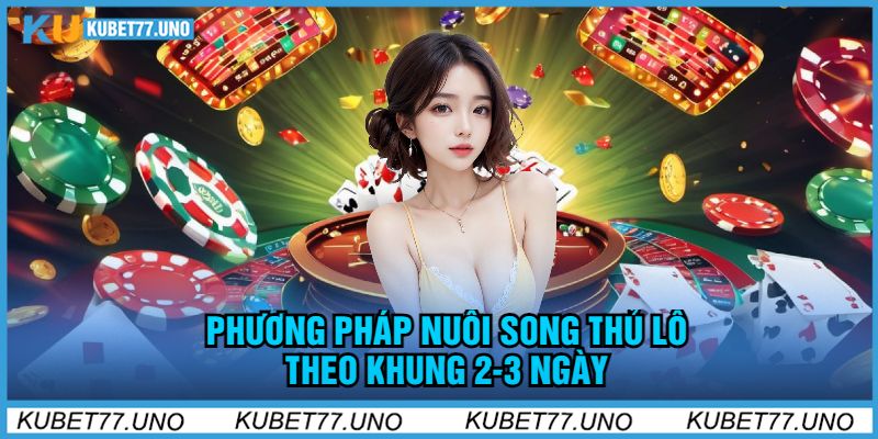 Phương Pháp Nuôi Song Thủ Lô Theo Khung 2-3 Ngày